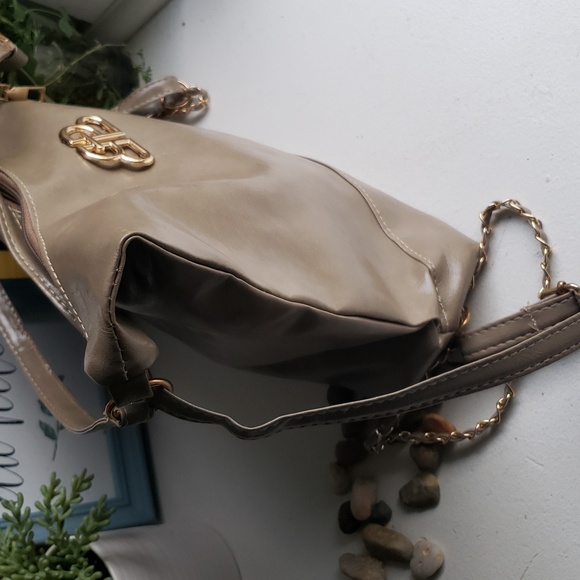 Womens Gray Vegan Leather Handbag. NWOT. - Picture 12 of 16